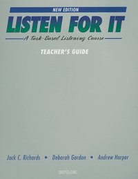 bokomslag Listen for It: Teacher's Guide