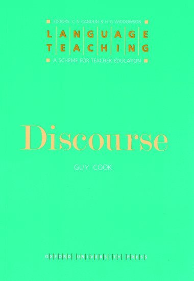 Guy Cook - Discourse, Häftad