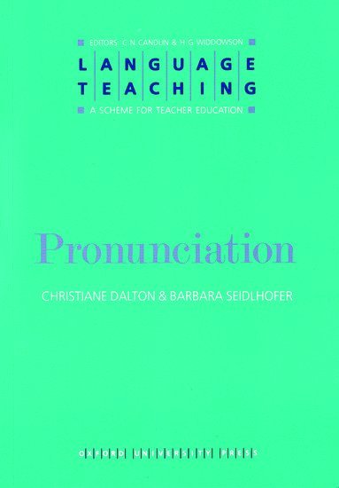 Christiane Dalton, Barbara Seidlhofer - Pronunciation, Häftad
