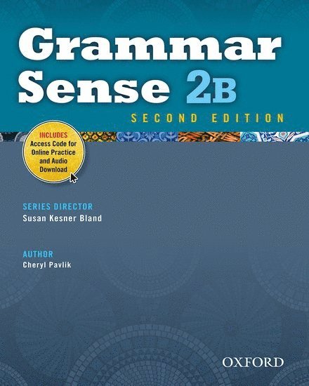 Cheryl Pavlik - Grammar Sense 2b Student Book with Online Practice Access Code Card, Häftad