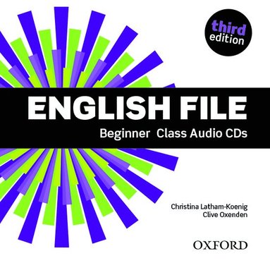 bokomslag English File: Beginner: Class Audio CDs