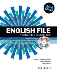 bokomslag English File third edition: Pre-intermediate: Student's Book with iTutor and Online Skills