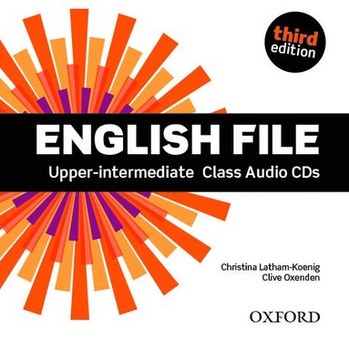 bokomslag English File third edition: Upper-Intermediate: Class Audio CDs