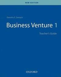 bokomslag Business Venture New Edition 1: 1: Teacher's Guide