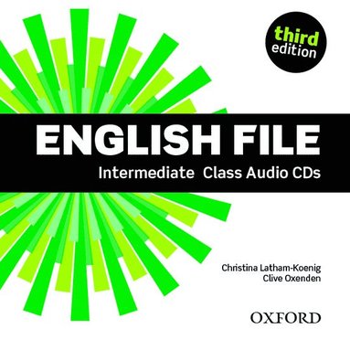 bokomslag English File third edition: Intermediate: Class Audio CDs