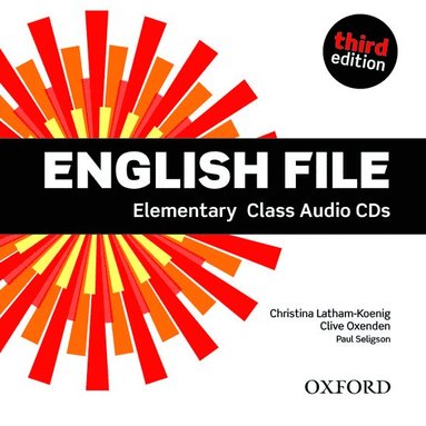 bokomslag English File third edition: Elementary: Class Audio CDs