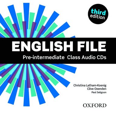 bokomslag English File third edition: Pre-intermediate: Class Audio CDs