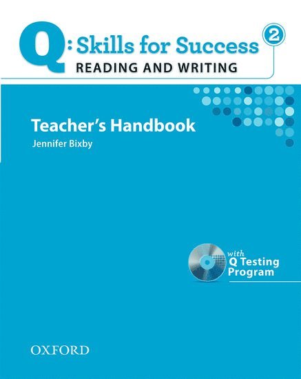 Q: Skills for Success: Reading & Writing 2 Teacher's Handbook [With CDROM]