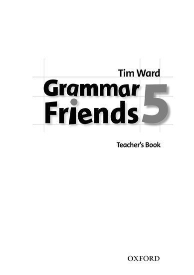 Grammar Friends 5: Teacher's Book 1