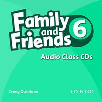 bokomslag Family & Friends 6 Audio Class CD