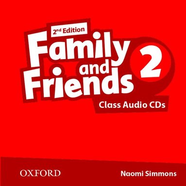 bokomslag Family and Friends: Level 2: Class Audio CDs