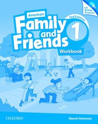 bokomslag American Family and Friends: Level One: Workbook with Online Practice