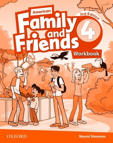 bokomslag American Family and Friends: Level Four: Workbook