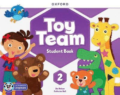 Toy Team: Level 2: Student Book with Lingokids app 1