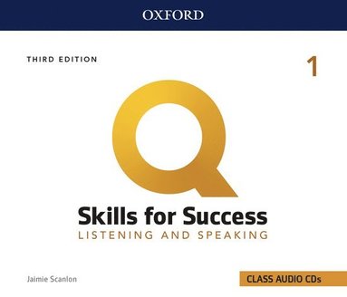 bokomslag Q: Skills for Success: Level 1: Listening and Speaking Audio CDs