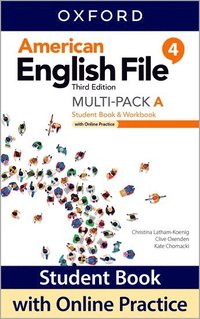 bokomslag American English File: Level 4: Student Book/Workbook Multi-Pack A with Online Practice