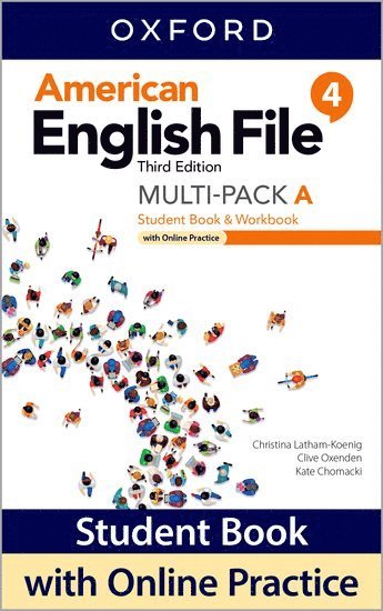 American English File: Level 4: Student Book/Workbook Multi-Pack A with Online Practice 1