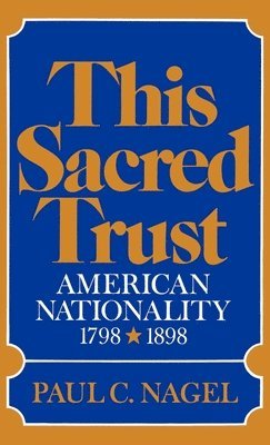 bokomslag This Sacred Trust