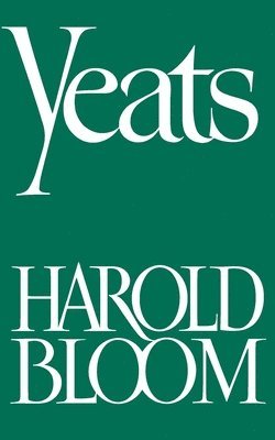 Harold Bloom - Yeats, Häftad