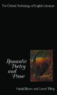 bokomslag Romantic Poetry and Prose