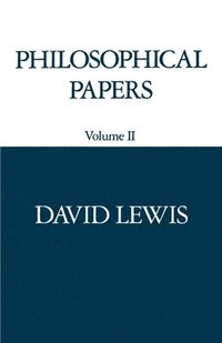 bokomslag Philosophical Papers: Volume II