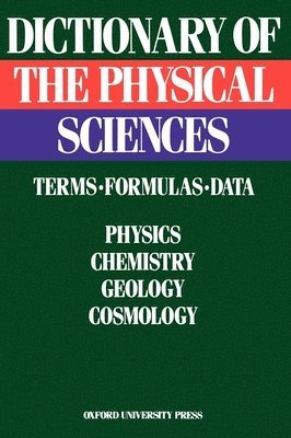 Cesare Emiliani - Dictionary of the Physical Sciences, Inbunden