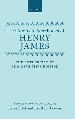 Complete Notebooks Of Henry James 1