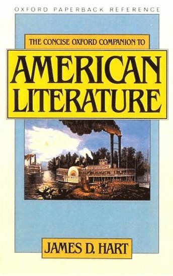 The Concise Oxford Companion to American Literature 1