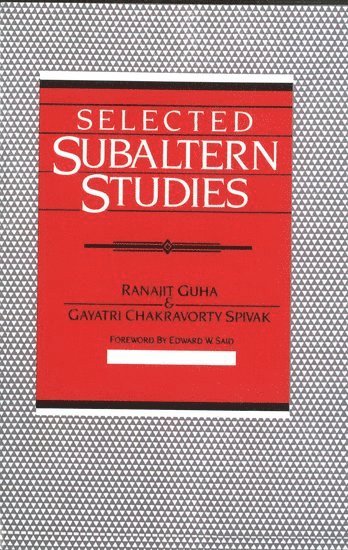 Selected Subaltern Studies 1