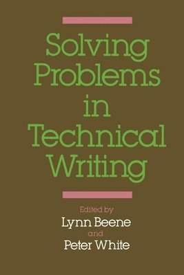 Solving Problems in Technical Writing 1