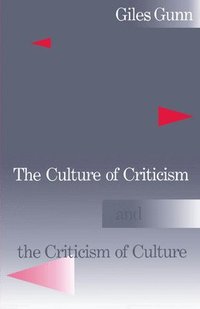 bokomslag The Culture of Criticism and the Criticism of Culture