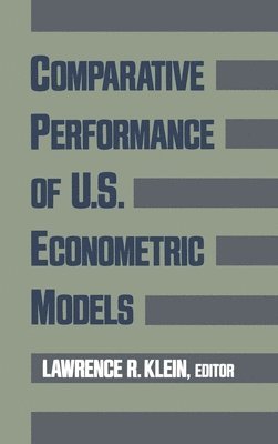 Comparative Performance of US Econometric Models 1