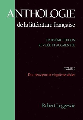 Anthologie de la Litterature Francaise Volume 2