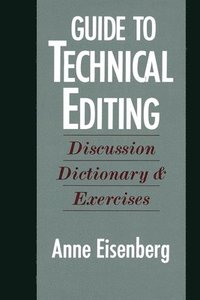 bokomslag Guide to Technical Editing