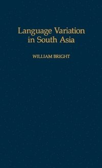 bokomslag Language Variation in South Asia