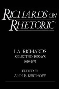 bokomslag Richards on Rhetoric