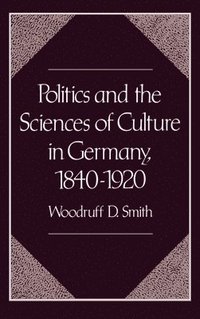 bokomslag Politics and the Sciences of Culture in Germany 1840-1920