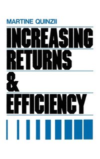 bokomslag Increasing Returns and Economic Efficiency