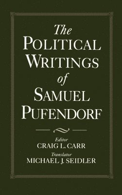 The Political Writings of Samuel Pufendorf 1