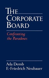 bokomslag The Corporate Board