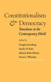 bokomslag Constitutionalism and Democracy