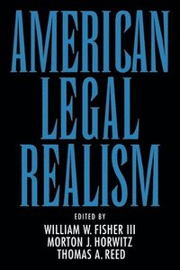 bokomslag American Legal Realism