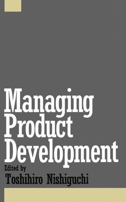 Managing Product Development 1