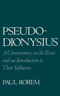 bokomslag Pseudo-Dionysius