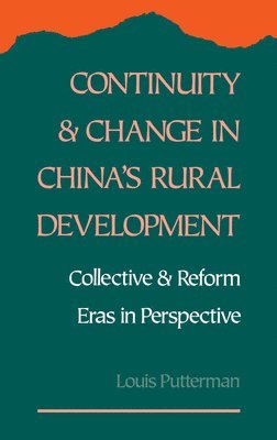 bokomslag Continuity and Change in China's Rural Development