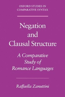 bokomslag Negation and Clausal Structure