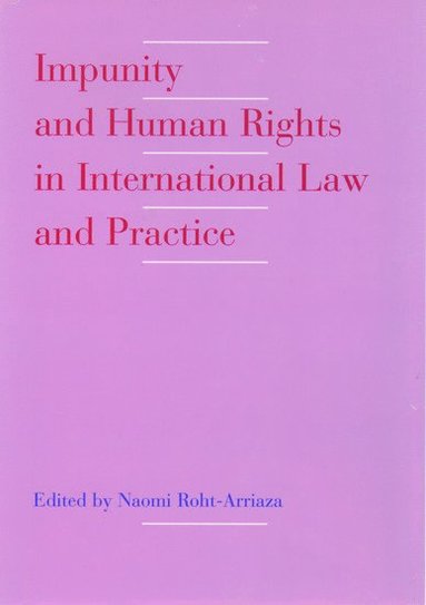 bokomslag Impunity and Human Rights in International Law and Practice