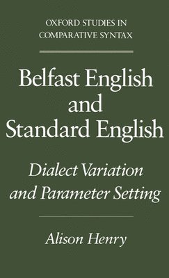 bokomslag Belfast English and Standard English