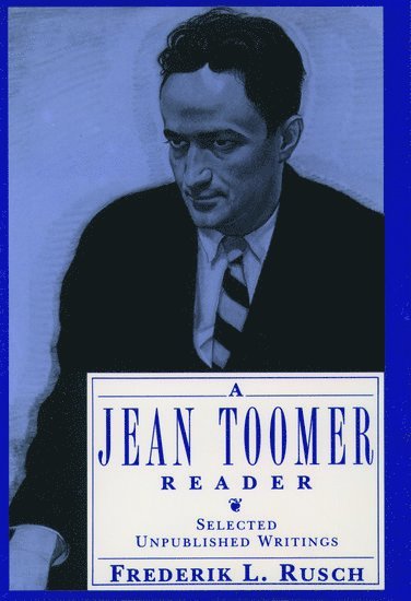 bokomslag A Jean Toomer Reader