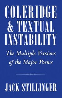 bokomslag Coleridge and Textual Instability